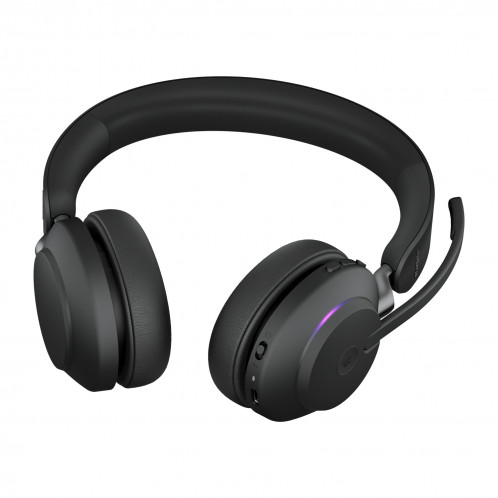Jabra Evolve2 65 MS Ecouteurs stéréo USB-A noir BT av. station 717488-07