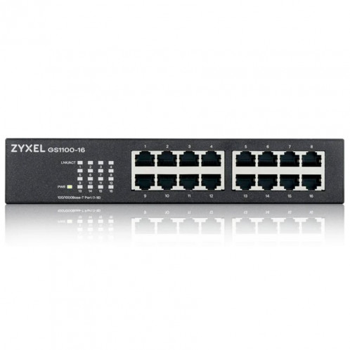 Zyxel GS1100-16 V3 16 Port Unmanaged Switch 788265-05