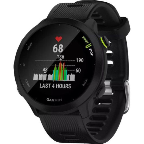 Garmin Forerunner 55 Smart Watch 42mm, GPS, Black EU DA12100988-03