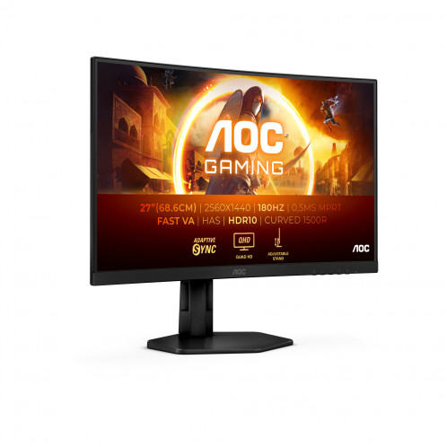 AOC Gaming CQ27G4X Moniteur incurvé QHD 27 pouces 100139-012