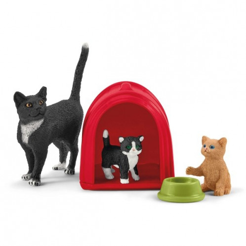 Schleich Vie à la ferme 42501 Jeux pour chats adorables 488287-011