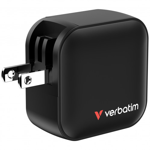 Verbatim Mini GaN Chargeur 70W 2xUSB-C PD, 1xUSB-A QC 3.0 32229 125934-09