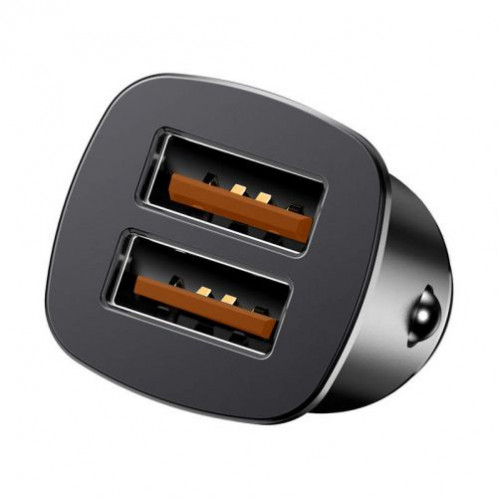 Baseus Car Charger Square metal A + A 30W Dual QC3.0 (SCP.AFC) Black (CCALL-DS01) DA628531-010