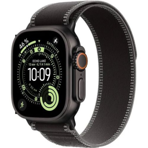 Apple Watch Ultra 3 (2025) GPS + Cellular 5G 49mm Black Titanium Case with Black Alpine Loop Small EU MF0Q4 DP64500176-01