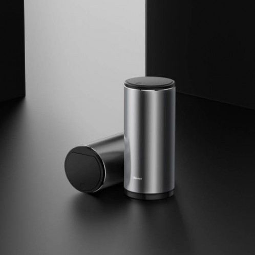 Baseus Car Tool Gentleman Style Vehicle-mounted Trash Can (with Bag 1 roll/30) Black (CRLJT-01) DA646603-014