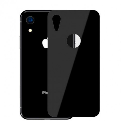 Baseus iPhone Xr 0.3 mm Full coverage curved T-Glass rear Protector Black (SGAPIPH61-BM01) DA012996-09