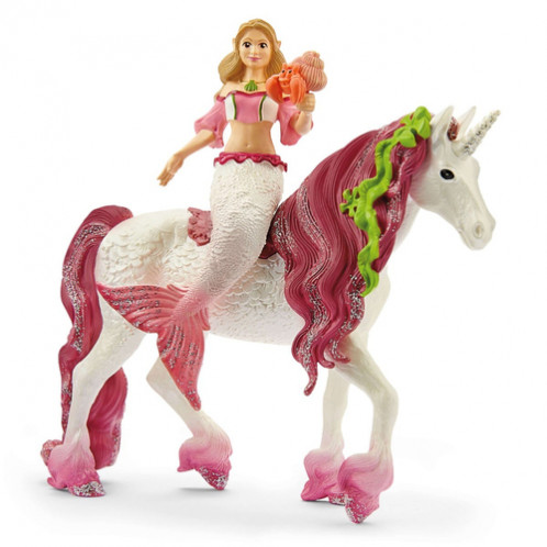 Schleich bayala 70593 Sirène Feya sur licorne de mer 533374-05