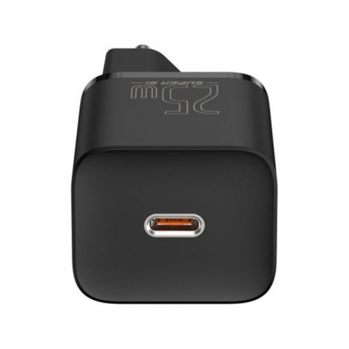 Baseus Travel Charger Super Si 1C Quick Charger 25W EU Black (CCSP020101) DA729484-016