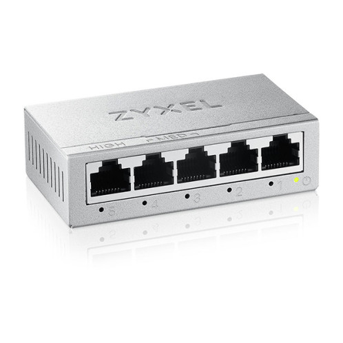 Zyxel GS-105B V5 5-Port Desktop Gigabit Ethernet Switch 238613-05