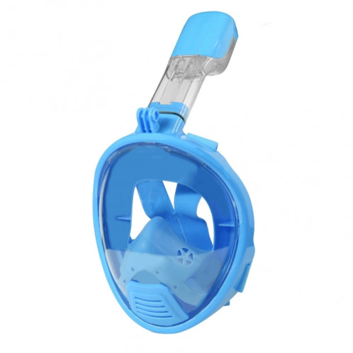 Équipement de plongée pour enfants Full Face Design Masque de plongée pour GoPro HERO4 / 3 + / 3/2/1 (Bleu) S0321L-05