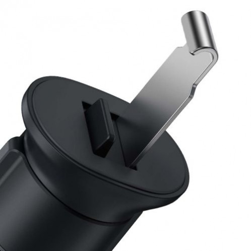 Baseus Car Mount Metal Age II Gravity on the vertical and horizontal ventilation grill Black (SUJS000001) DA608103-015
