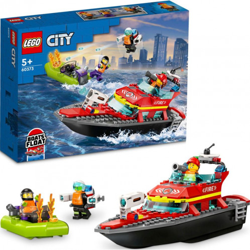 LEGO City 60373 Bateau de sauvetage des pompiers 793305-06