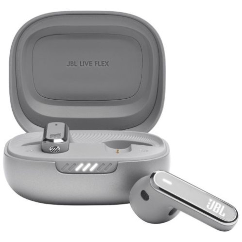 JBL Live Flex TWS Bluetooth Wireless In-Ear Earbuds Silver EU DB7300787-03