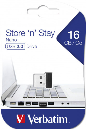 Verbatim Store n Stay Nano 16GB USB 2.0 97464 857584-09
