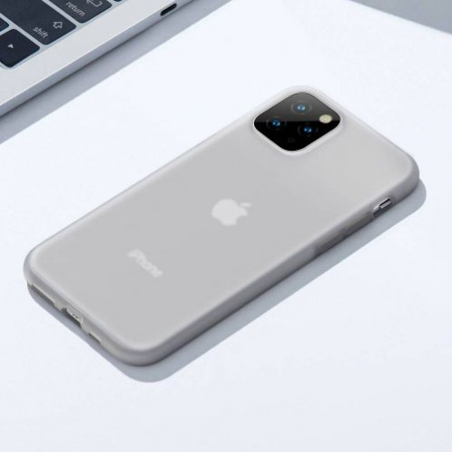 Baseus iPhone 11 Pro Max case Jelly Liquid Silica Gel Protective Transparent Black (WIAPIPH65S-GD01) DA021398-012