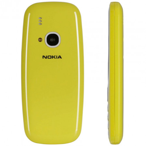 Nokia 3310 double SIM jaune 302507-04