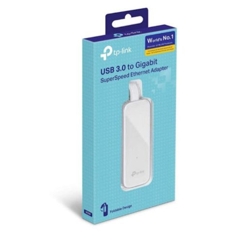 TP-Link Network Adapter Cable UE300 USB 3.0 to Ethernet RJ45, 1000Mb/s, White EU DP890422-02