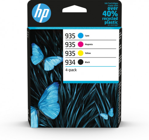 HP 6ZC72AE 4x BK/C/M/Y N° 934 et 935 650029-02