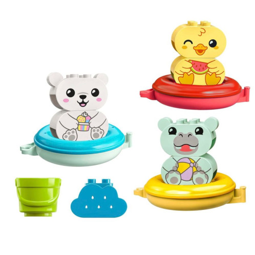 LEGO DUPLO 10965 Jouet de bain Le train flottant des animaux 688942-06
