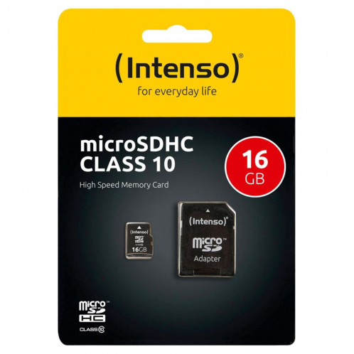 Intenso microSDHC 16GB Class 10 405939-04