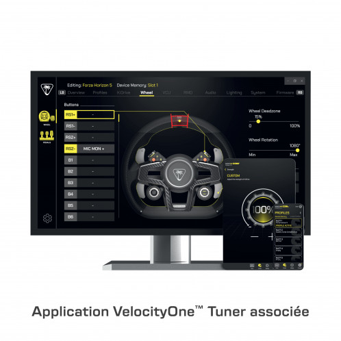 Turtle Beach VelocityOne Race PC/Console noir 863200-026