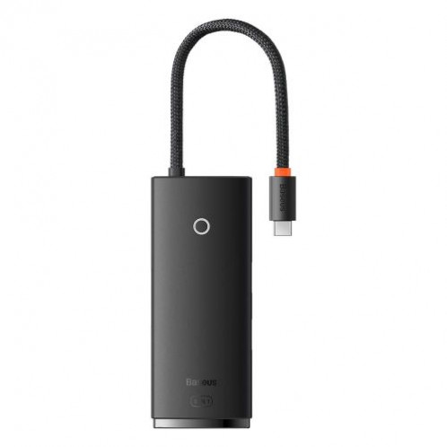 Baseus HUB Lite Series 5-in-1 Multifunctional (Type-C to 2x USB 3.0 / Type-C / HDMI 1.4 / SD/TF) Black (WKQX050001) DA1651902-018