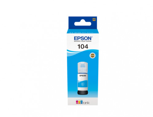 Epson EcoTank cyan T 104 65 ml T 00P2 458474-03