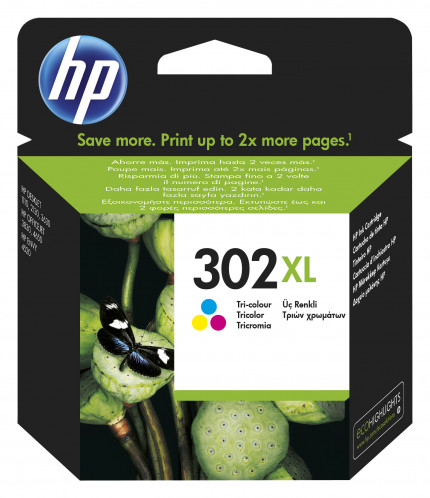 HP 3 couleurs N°302 XL F6U67A 112065-03