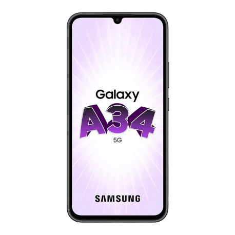 Samsung A346B/DSN Galaxy A34 5G (Édition Entreprise Double Sim 6.6" 128 Go 6 Go RAM) Graphite A346-6/128-EE_GRA-010