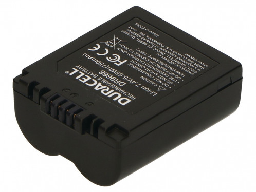 Duracell Li-Ion 750 mAh pour Panasonic CGA-S006 291055-06