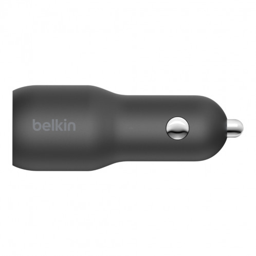 Belkin Dual Chargeur auto 37W PD 25W USB-C/12W USB-A CCB004btBK 690867-00