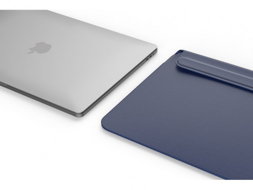 Étui et support pliable pour MacBook Pro 14" Bleu Wiwu Skin Pro III MBPWWU0014-04