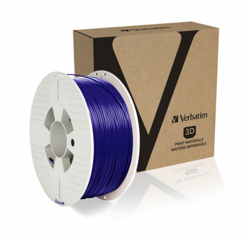 Verbatim 3D Printer Filament PLA 1,75 mm 1kg bleu 103877-03