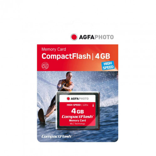 AgfaPhoto Compact Flash 4GB High Speed 120x MLC 368396-02