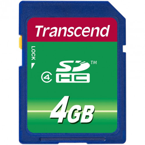 Transcend SDHC 4GB Class 4 444388-02