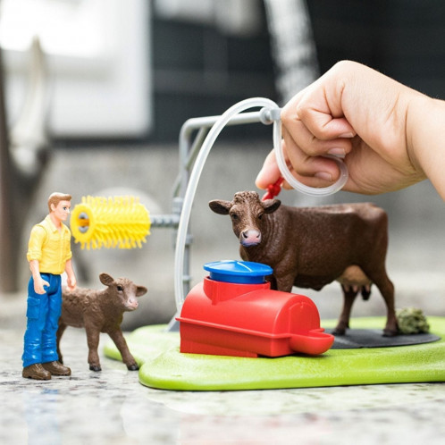 Schleich Vie à la ferme 42529 Station de lavage de vaches 627986-012