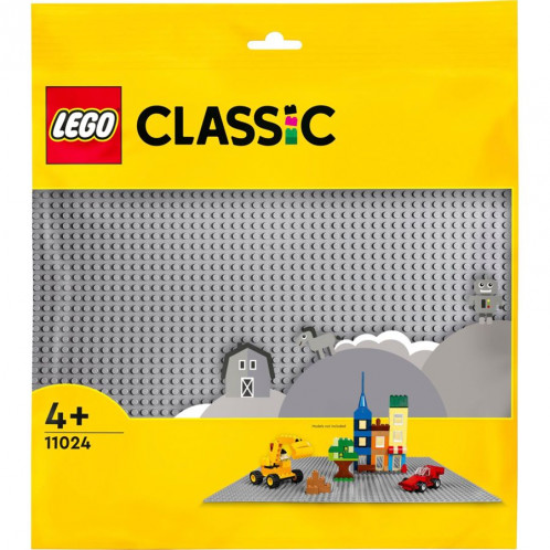 LEGO Classic 11024 Plaque de construction grise 688760-06