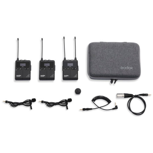 Godox WmicS1 Kit 2 UHF Lavalier Drahtlos System 747784-02