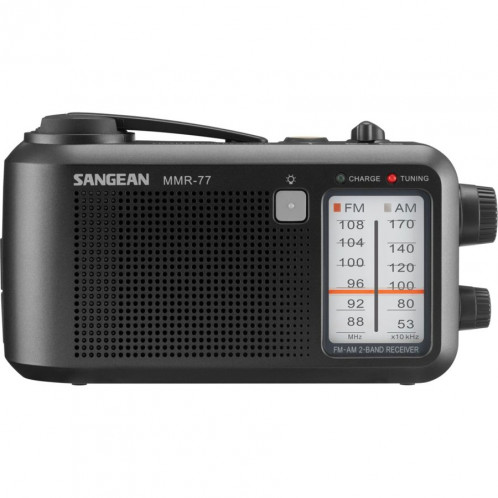 Sangean MMR-77 noir mat Urgence/Solaire 792381-05