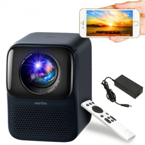 Wanbo Projector T2 Max (New) Portable Full HD 1080p with Android System Blue EU DA13800241-06