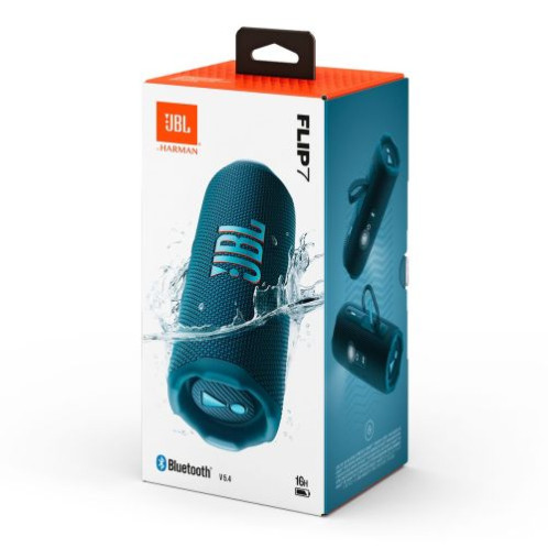 JBL Flip 7 Bluetooth Wireless Speaker Blue EU DB9450892-05