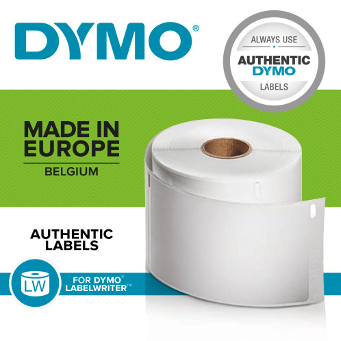 Dymo Etiquettes adresse 28 x 89 mm blanc 130x 99010 123431-015