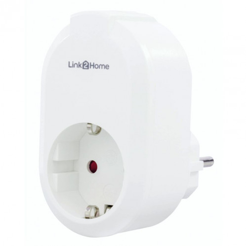 REV Link2Home Prise & Minuterie blanc 443270-06