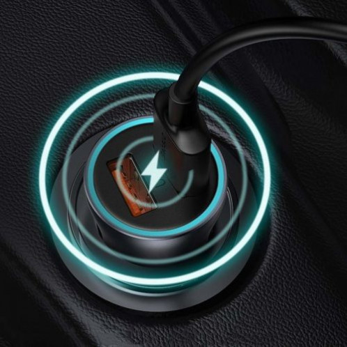 Baseus Car Charger Golden Contactor Pro Fast Type C / USB 40W, PD 3.0, QC 4.0+ SCP, FCP, AFC, Blue (CCJD-03) DA628754-015
