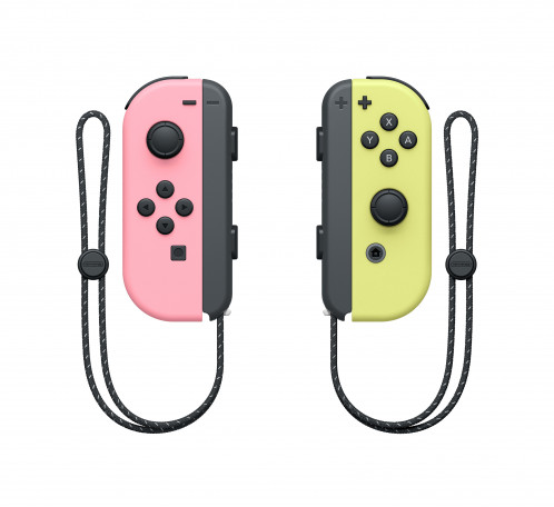 Nintendo Kit de 2x Joy-Con rose & jaune pastel 812457-04