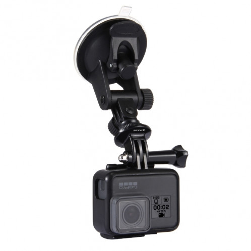 PULUZ Support de tasse d'aspiration pour voiture avec vis et trépied Adaptateur et sac de rangement pour GoPro HERO5 / 4 Session / 4/3 + / 3/2/1, Autres appareils photo sportifs SPPU515-08