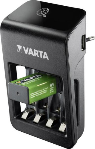 Varta LCD Plug Charger+ + 4 batteries 2100 mAh AA 529958-05