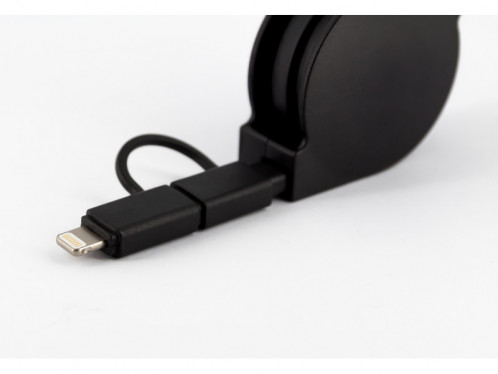Novodio Extend Câble de charge/synchronisation rétractable Lightning/micro-USB CABNVO0017-04