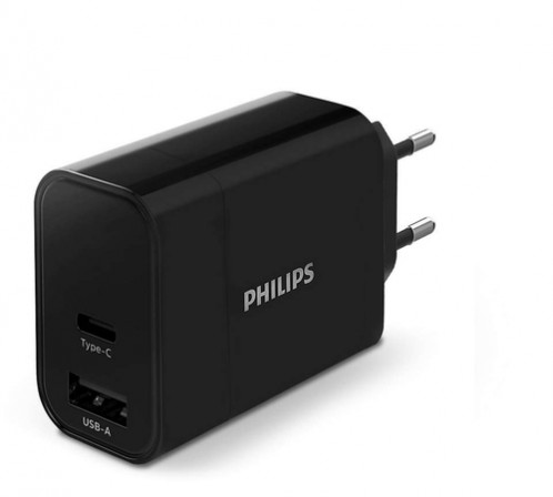 Philips High Power Dual Chargeur 30W 1 USB-A + USB C 113572-04