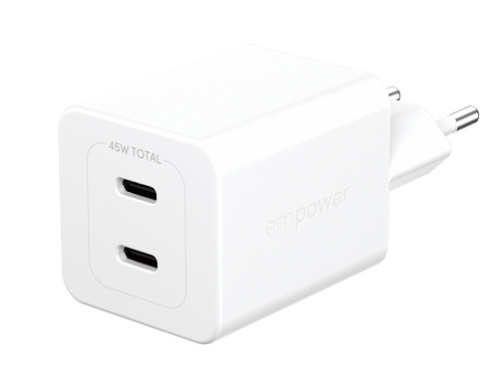 PanzerGlass empower 45W Charger 2x USB-C White 198251-05